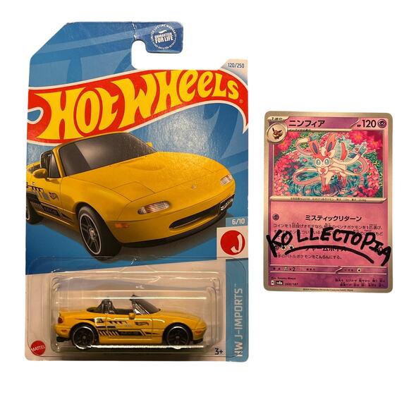 Hot Wheels Other - Hot Wheels '91 Mazda MX-5 Miata HW J-Imports 6/10